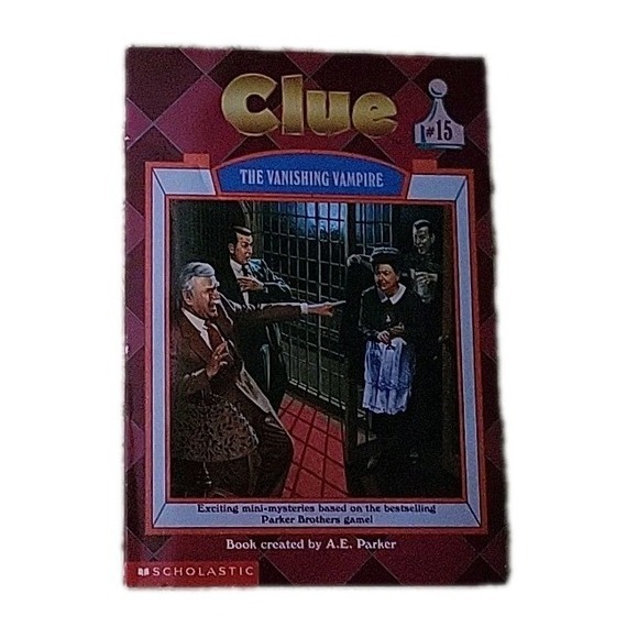 Other - The Vanishing Vampire - Clue #15 by Dona Smith; A. E. Parker 1997 Vtg 1st Ed PB
